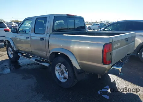 2000 Nissan Frontier Se-V6/Xe-V6 из США, поврежденный, VIN 1N6ED27T5YC322940